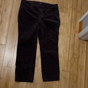 NYDJ Chocolate Corduroy Pants